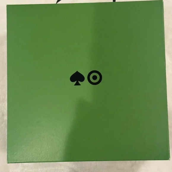 Kate Spade x Target Green Flower Drop Earrings with Crystal Center – NWT - Picture 4 of 4